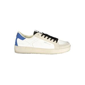 Gas Polyester Low-Top Sneakers with Cushioned Sole Men White